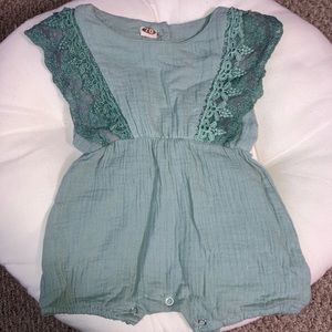 Green romper